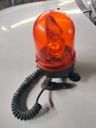 Rotativo Naranja Tractor Coche 12V