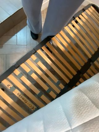 Somier y colchón 105x200