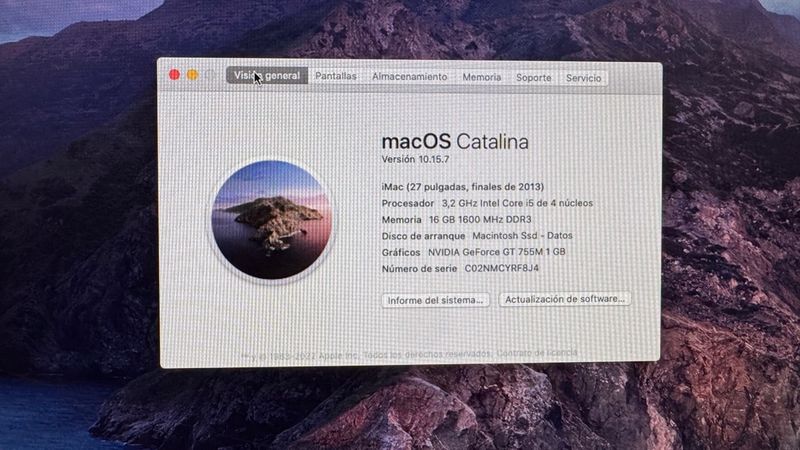 iMac 27, finales 2013, 2x 1TB SSD, memoria 16 GB afbeelding 3