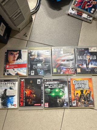 Lote 8 Juegos de ps3 cada juego a 4