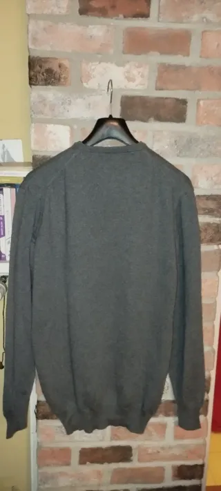 Maglione Boggi Lana Vergine Grigio XXL
