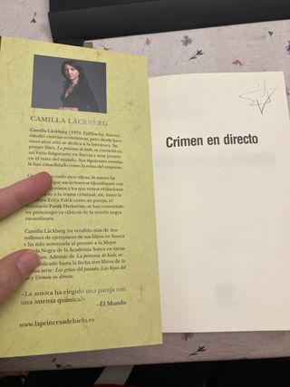Crimen en directo (Camilla Läckberg) (Spanish E...