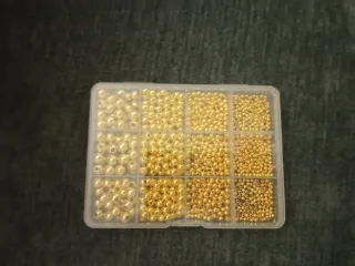 1000 Perline Dorate per Gioielli Fai da Te