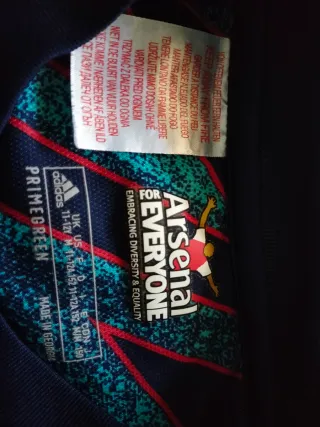 Camiseta Arsenal FC-3ª Equipación-Adidas-Impecable