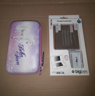 NUEVO. Funda Nintendo DSi XL+protectores pantallas