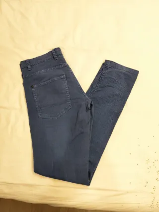 Pantalón vaquero pull&bear azul