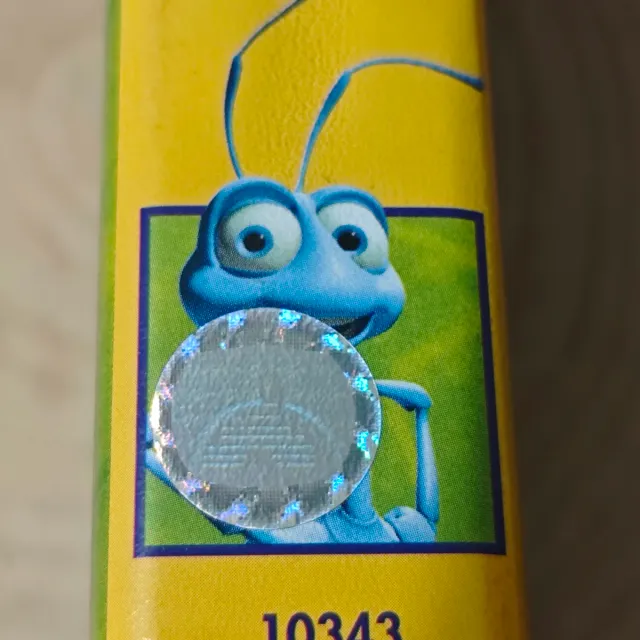 Película VHS Bichos Disney Pixar