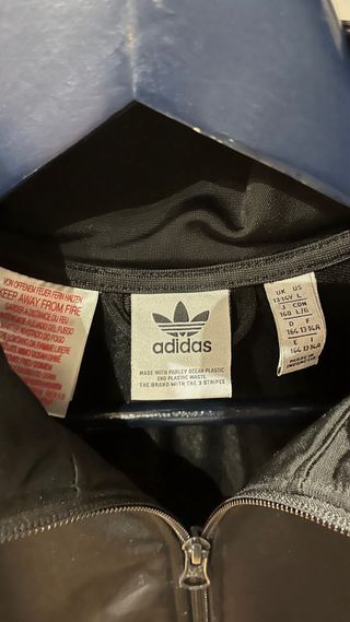 Chándal Adidas Negro Talla L (13/14 años)