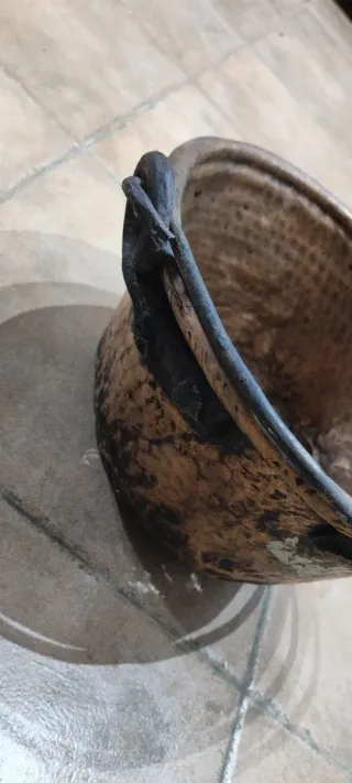 Caldero de cobre pequeño