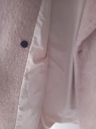 Abrigo Oversize Zara Rosa Es xs pero da talla m