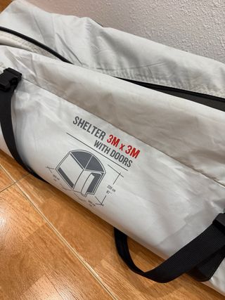 Varillas carpa Quechua Negras 3x3