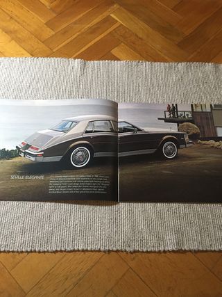 Catálogo Cadillac Seville 1984