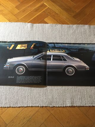 Catálogo Cadillac Seville 1984