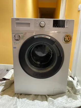 Lavadora Beko 10kg 1400rpm Vapor