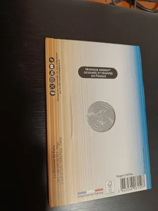 Moneda 10€ Concorde Francia 50 Aniversario