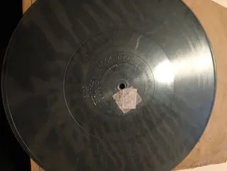 Disco pizarra Pathe principios siglo XX