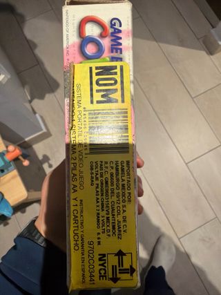 Caja Game Boy Color Rosa (Solo Caja)