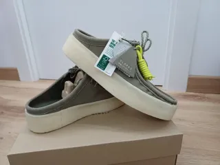 Zapatillas Nobuk Unisex Talla 41.5 Verde Oliva