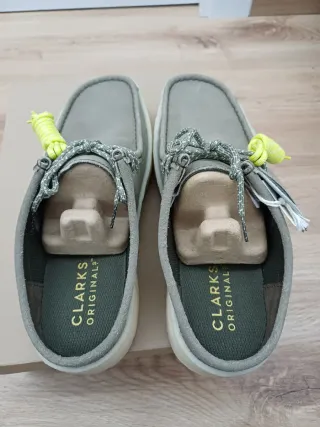 Zapatillas Nobuk Unisex Talla 41.5 Verde Oliva