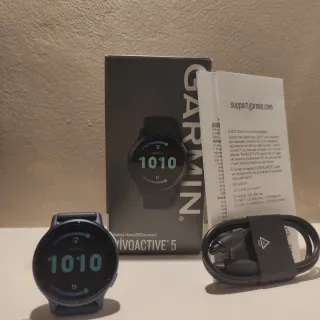 Garmin Vivoactive 5 Smartwatch Blue NUOVO