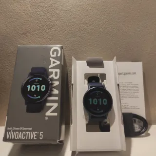 Garmin Vivoactive 5 Smartwatch Blue NUOVO