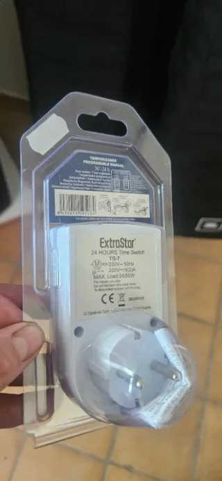 2 Temporizadores Programables Manuales Enchufe