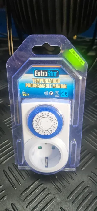 2 Temporizadores Programables Manuales Enchufe