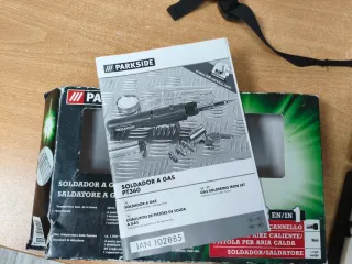 Soldador a gas