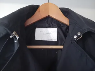 Gabardina Zara Negra