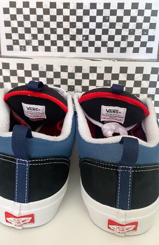 Nuevas T46 Vans Skate Old Skool 36+ Navy Blue/blak