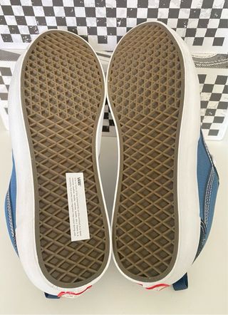 Nuevas T46 Vans Skate Old Skool 36+ Navy Blue/blak