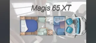 Autocaravana perfilada CI Magis 65XT
