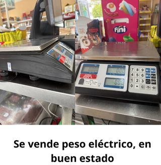 Peso para tienda