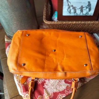 Bolso Furla Piel Naranja