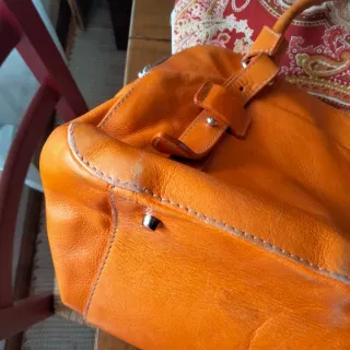 Bolso Furla Piel Naranja