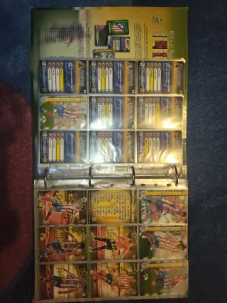 Álbum Cromos fichas Liga 2010 Mundicromo