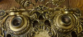 calamaio stile Impero con Portalettere e tampone