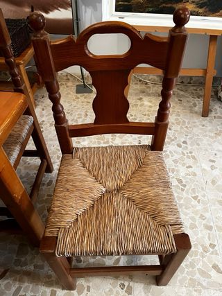 Mesa comedor y 6 sillas de r