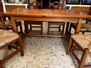 Mesa comedor y 6 sillas de r