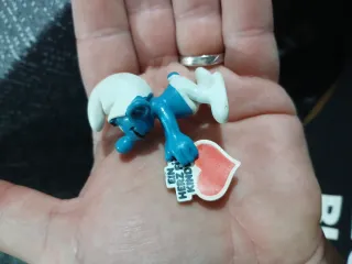 Figure di Puffi in PVC