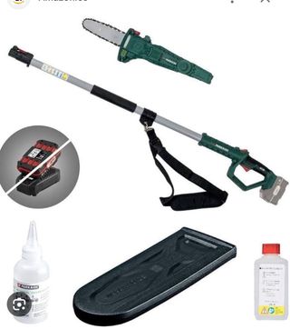 Podadora telescópica a batería