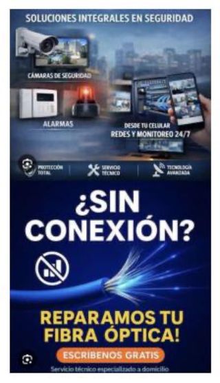 REPARACIÓN DE FIBRA OPTICA 24H