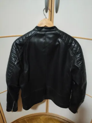 Cazadora polipiel motera Celio Talla M