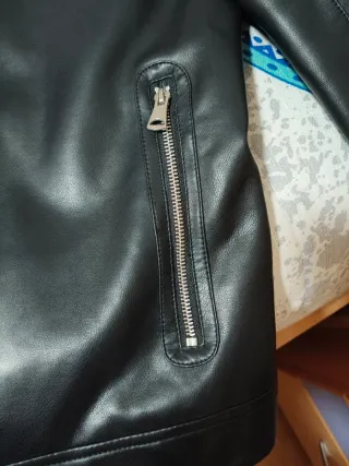 Cazadora polipiel motera Celio Talla M