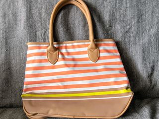Bolso de playa a rayas nuevo