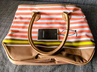 Bolso de playa a rayas nuevo