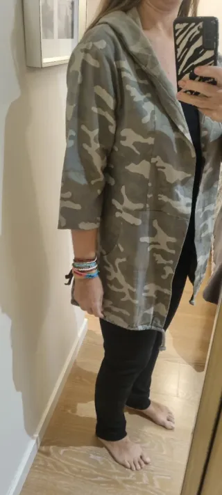 Parka Camuflaje Verde