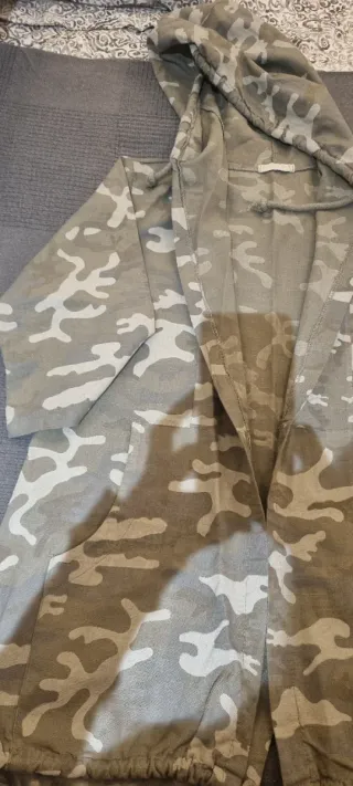 Parka Camuflaje Verde