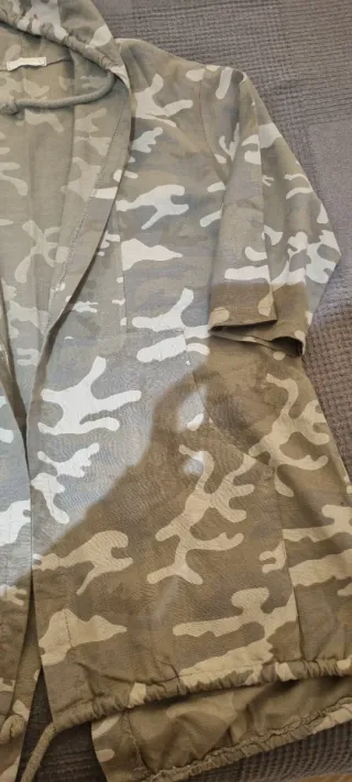 Parka Camuflaje Verde