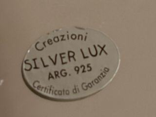 Dos Cuadros Italianos Plata de ley Arg.925